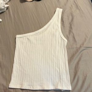 american eagle one shoulder top